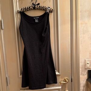 Andrea Jovine Shimmering Black Dress